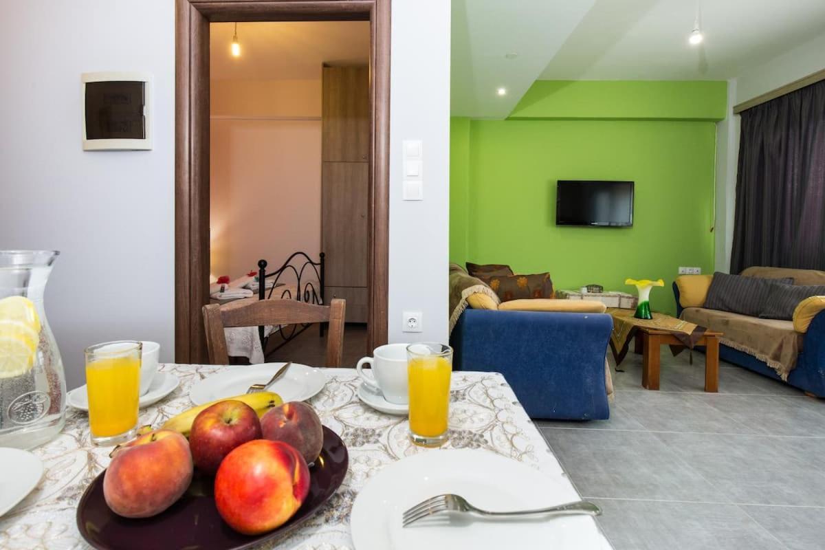 Nikis Apartments Kisamos Dhrapaniás Exteriör bild